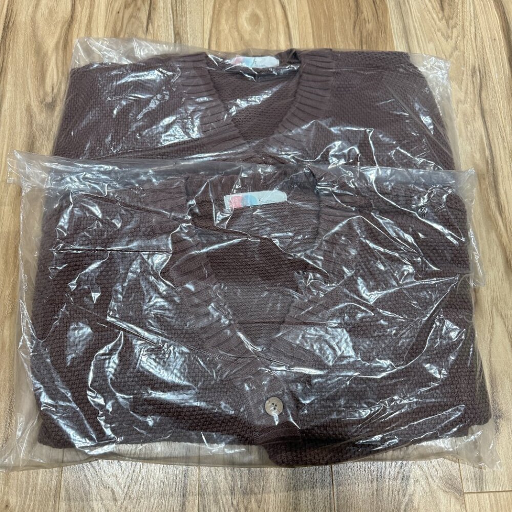 FREE PEOPLE Hailee Cardi Set | Brown 🎉 NWOT - Picture 4 of 7